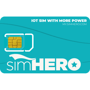 simHERO SIM Karte Starter Paket + 50MB Startguthaben